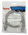 Патч-корд Buro UTP 4 пары cat.5E CCA molded 1м серый RJ-45 m -RJ-45 m UTP-5E-1M-G