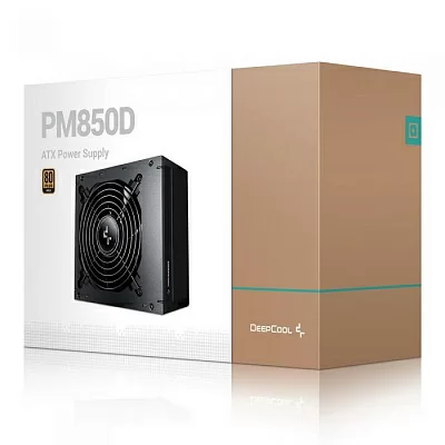 Блок питания Deepcool 850W PM850D (ATX 2.4, 850W, PWM 120mm fan, Active PFC, 80 Plus Gold)