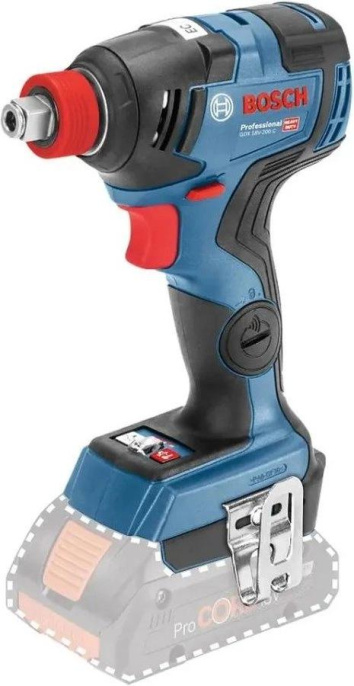 Гайковерт Bosch GDX 18V-200 C аккум. патрон:держатель бит 1/4" 06019G4204