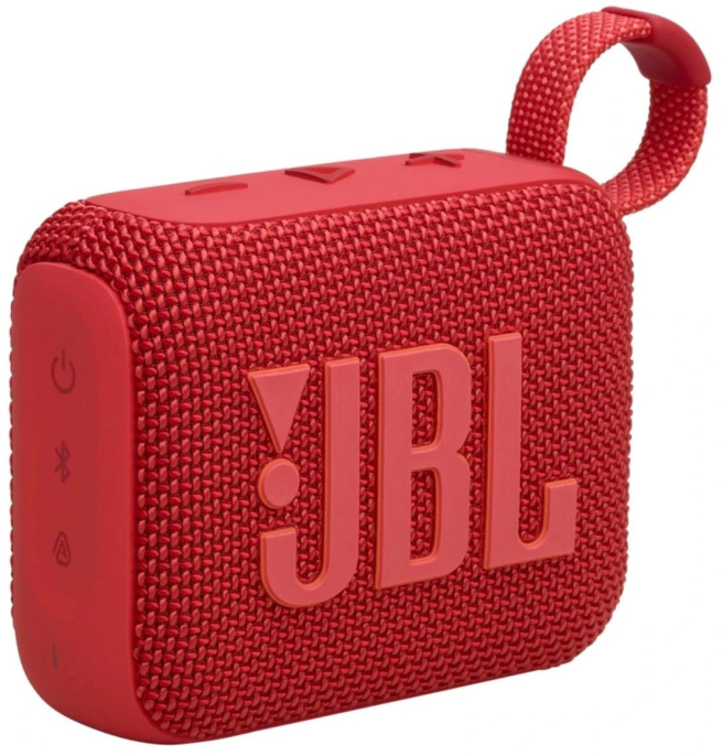Колонка портативная JBL GO 4, 4.2Вт, красный [jblgo4red]
