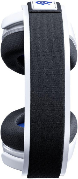 Гарнитура игровая SteelSeries Arctis 7P+, для компьютера и игровых консолей, мониторные, радио, белый / черный [61471]