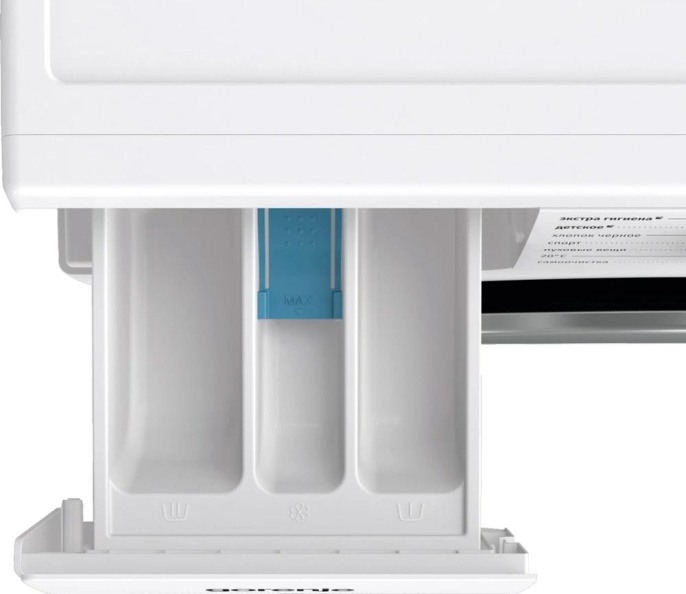Стиральная машина Gorenje W2NHPI72SCS, с фронтальной загрузкой, 7кг, 1200об/мин, с паром, инверторная
