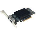 SUNRICH TECHNOLOGY N-1070 Сетевая карта 10G Dual Port RJ45 PCIE Ethernet Adapter with Broadcom BCM57416 chipset