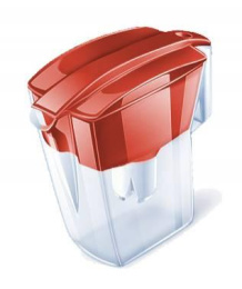 Фильтр-кувшин для очистки воды Аквафор Лайн,  оранжевый,  2.8л [203009]