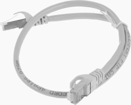 Патч-корд PREMIER PP6-0.5M литой (molded), FTP, кат.6, 0.5м, 4 пары, 24AWG,  алюминий омедненный,  многожильный,  серый