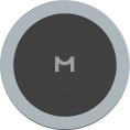 Беспроводное зарядное устройство Magssory Coin Серебристый (WCH015) (15Вт, Quick Charger, Power delivery, с магниным кабелем, совместимо с Magsafe)