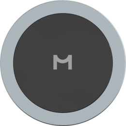 Беспроводное зарядное устройство Magssory Coin Серебристый (WCH015) (15Вт, Quick Charger, Power delivery, с магниным кабелем, совместимо с Magsafe)