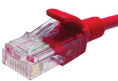 Патч-корд SUPRLAN 10-0152,  вилка RJ-45,  вилка RJ-45,  кат.5E,  LSZH,  1м,  красный