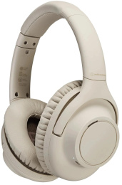 Гарнитура мониторные Audio-Technica ATH-S300BT 1.2м бежевый беспроводные bluetooth оголовье ATH-S300BT BG