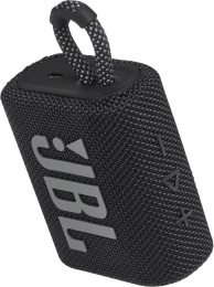Колонка портативная JBL GO 3, 4.2Вт, черный [jblgo3blk]