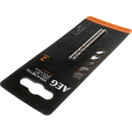 Сверло по металлу HSS-G (2 шт; 2х24х49 мм) AEG AAKHSSG02 4932479304