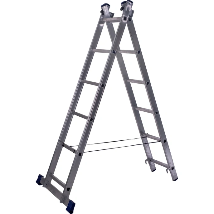 Лестница двухсекционная универсальная STAIRS 6 ступеней AL206