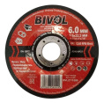 Диск шлифовальный Bivol T27-115x6.0x22.2 (BVL2711560) (диаметр диска: 115 мм, диаметр посадочного отверстия: 22.2 мм, обрабатываемый материал: металл)