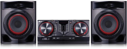 Минисистема LG XBoom CJ44 черный 480Вт FM USB BT