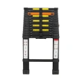 Телескопическая алюминиевая бытовая лестница ROCKFORCE 4.1 м RF-UP410
