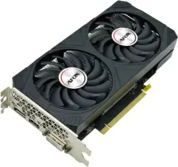 Видеокарта Afox PCI-E 4.0 AF3050-6GD6H5 NVIDIA GeForce RTX 3050 6Gb 96bit GDDR6 1042/14000 DVIx1 HDMIx1 DPx1 HDCP Ret