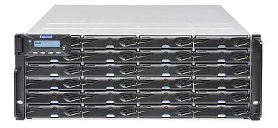 Система хранения данных Infortrend EonStor DS 3000U 4U/24bay,dual redundant subsystem,2x12Gb/s SAS ports,8x1G iSCSI ports,4x host board,2x4GB RAM,2x(PSU+FAN),2x(SuperCap+Flash),24xSAS SFF/LFF,1xRail kit(ESDS 3024RUC-C)