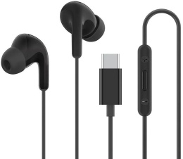 Наушники Xiaomi Type-C Earphones, USB Type-C, внутриканальные, черный [bhr8930gl]