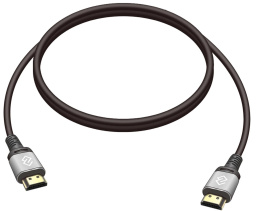 Кабель аудио-видео Digma D-HDMI-V2.0-1.5M,  HDMI (m) -  HDMI (m),  ver 2.0,  1.5м, GOLD,  черный