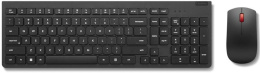 Клавиатура + мышь Lenovo Essential Gen2 клав:черный мышь:черный USB беспроводная 4X31N50736