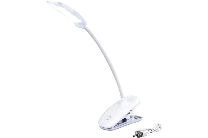 Настольный аккумуляторный светодиодный светильник белый diopro DPNR-LLTLM9-WTE