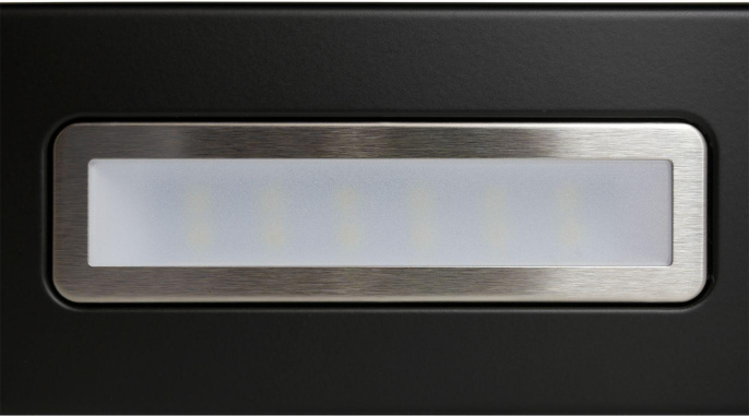 Встраиваемая вытяжка LEX Hubble 600, управление кнопочное, черный [chat000085]