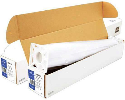 Бумага Albeo InkJet Paper, универсальная, втулка 50,8мм, белизна 146%, 0,610 х 45,7м, 80 г/кв.м, аналог HP Q1396A, XEROX 450L90002/450L90504