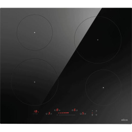 Индукционная варочная панель ELICA, 60 см, слайдерное управление, 4 конфорки, таймер, режим подогрева, пауза, защита от детей, цвет черный PRF0199859