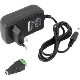 8831 Mollusk-VRK 12/2 источник питания 12В, 2А. Сетевой диапазон 110-245В встр. вилка