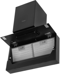 Вытяжка каминная HAIER HVX-W682CB,  сенсорное управление,  черный [td0044973ru]