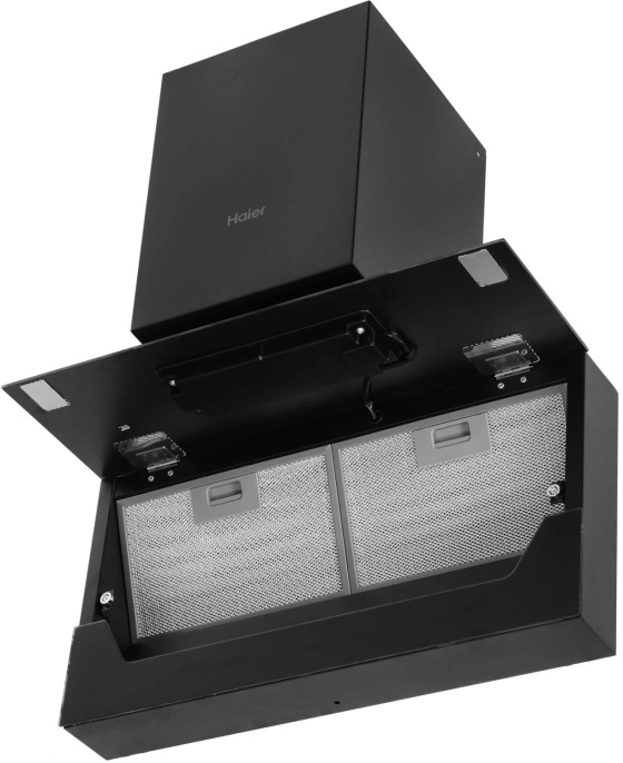 Вытяжка каминная HAIER HVX-W682CB,  сенсорное управление,  черный [td0044973ru]