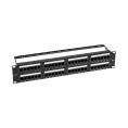Rexant 02-0032 Панель коммутационная с кабельными органайзерами 19", 2U, 48 портов, UTP, RJ-45, CAT 5e REXANT PRO