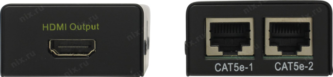 Разветвитель Espada HCL0101 HDMI Extender HDMI 19F- 2xRJ45 - HDMI 19F, ver1.2a, до 10м