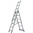 Трехсекционная алюминиевая лестница SMARTY 3х6 SN011-306