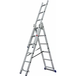 Трехсекционная алюминиевая лестница SMARTY 3х6 SN011-306