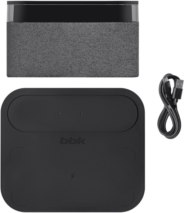 Колонка порт. BBK BTA2020 черный 5W 1.0 BT 10м 1200mAh BTA2020 B