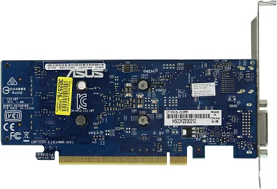 Видеокарта 2Gb PCI-E GDDR5 ASUS GT1030-SL-2G-BRK (RTL) DVI+HDMI GeForce GT1030 90YV0AT0-M0NA00