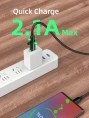 Адаптер CABLETIME CP73G (CT-OTG-AMCF-AGL) USB3.0 A Male to USB -C Female OTG С петлей для шнурка. Алюминий
