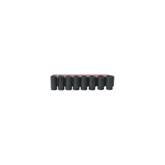 Набор ударных головок удлиненных SIS-6601 (8 шт; 3/4"DR; CR-MO) SUMAKE 636980