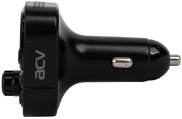 Автомобильный FM-модулятор ACV FMT-130B черный BT USB 40580