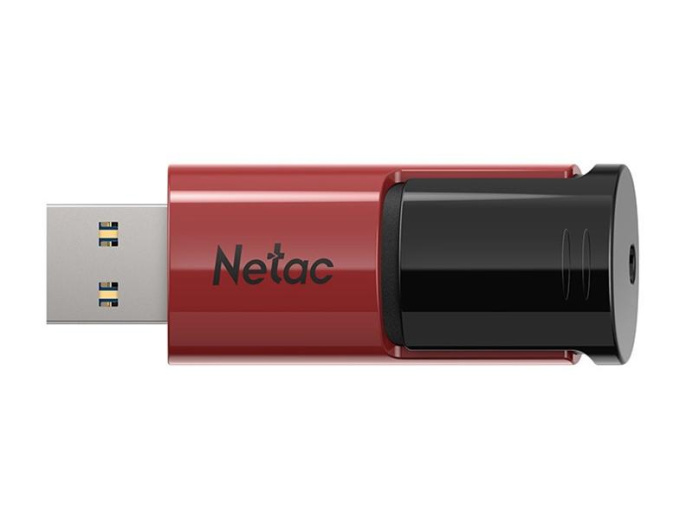 Флешка USB NETAC U182 16ГБ, USB3.0, красный и черный [nt03u182n-016g-30re]