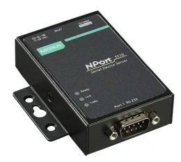 Преобразователь MOXA NPort 5110, 1 порт RS-232 DB9M , 1 порт 10/100BaseTX