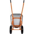 Строительная двухколесная тачка Gigant 110л, 200 кг, литые ПУ колеса GX-03