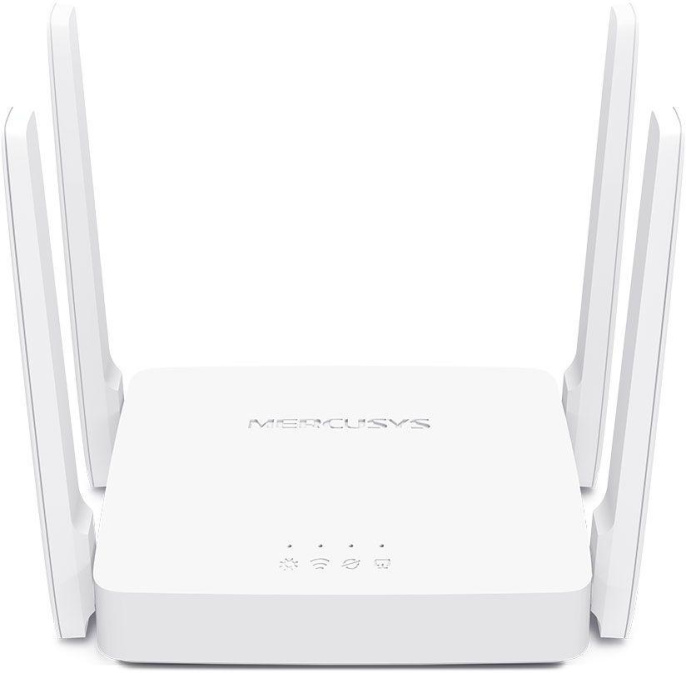 Wi-Fi роутер MERCUSYS AC10,  Wi-Fi 5,  AC1200,  2.4/5ГГц, 2 LAN,  белый