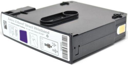 Этикетки в виде браслета полипропилен 25х279мм/ Wristband cartridge, 25mm*279mm, 200pcs/Roll, Adult - Purple