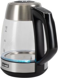 Чайник электрический Rondell RDE-1004, 1.7л, стекло/металл