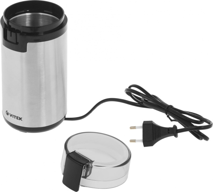Кофемолка Vitek VT-8370,  стальной