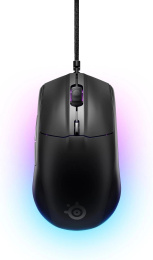 Мышь проводная SteelSeries Rival 3 Gen 2, игровая, оптическая, USB, 8500dpi, черный [62515]