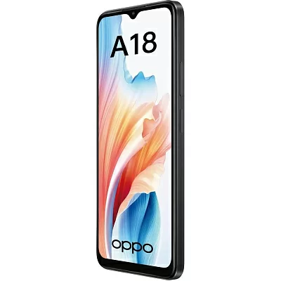 Смартфон OPPO A18 CPH2591 4+128Gb Черный (CPH2591 Black 4+128)