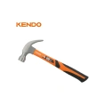 Молоток-гвоздодер с фиберглассовой рукояткой KENDO 225 гр 25107